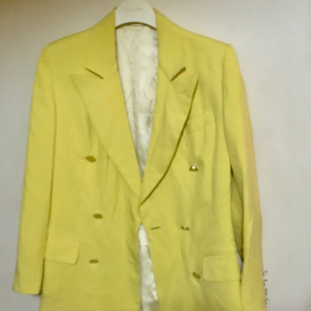 Burberry Silk  Double BreastedJacket